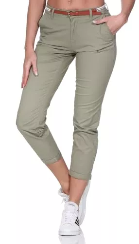 ONLY Hosen ONLY Female Chino Hose ONLBIANA Normal geschnitten Chino Hose