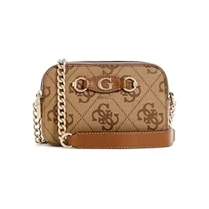 GUESS Taschen & Rucksäcke GUESS Izzy Kameratasche für Damen, Latte-Logo, One Size, Kameratasche Izzy, Latte Logo, Einheitsgröße
