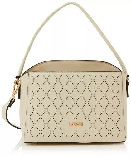 L.CREDI Taschen & Rucksäcke L.CREDI Damen ORCHIDEA Tasche, Creme