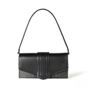 The Drop Taschen & Rucksäcke The Drop Damen Safiya Schultertasche mit Überschlag Umhängetasche