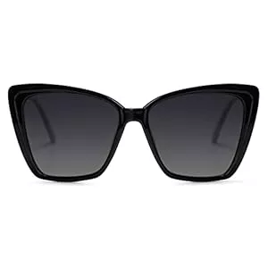 SOJOS Sonnenbrillen & Zubehör SOJOS Sonnenbrille Damen Cateye Retro,Vintage Mode Katzenauge Polarisierte Quadratisch Sonnenbrillen Größ UV-Schutz SJ2206