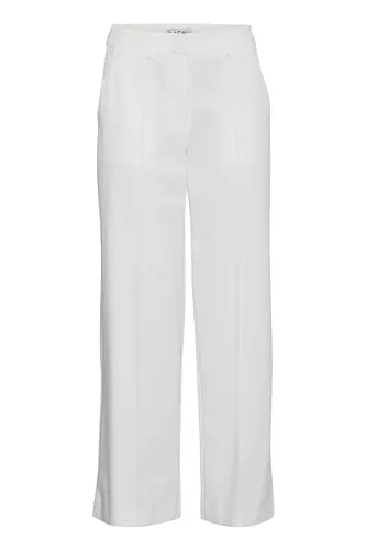 ICHI Hosen ICHI IHKATE SUS Office Wide PA Damen Hose Stoffhose mit Stretch gerader Schnitt