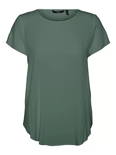 VERO MODA T-Shirts VERO MODA Becca Plain Short Sleeve Top