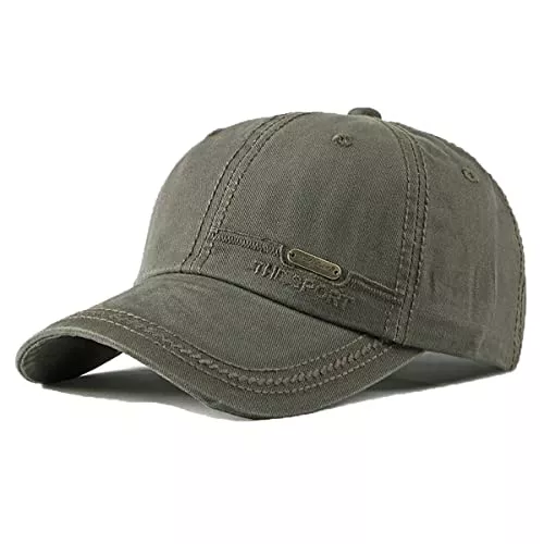 YAMEE Hüte & Mützen YAMEE Denim Baseball Cap Herren Damen,Basecap Sonnenhut Unisex Sportkappe,Baseballkappen Herren für Outdoor-Aktivitäten Angeln,Camping