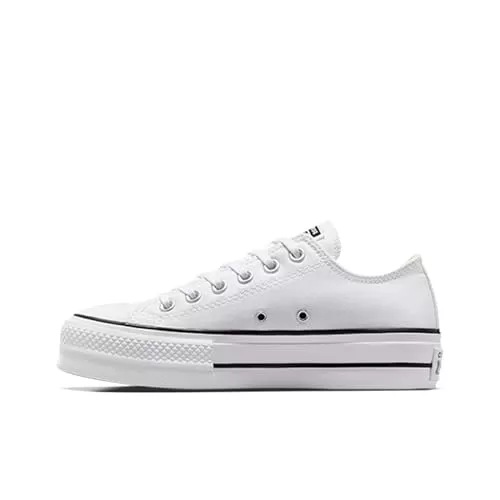 Converse Sneaker & Sportschuhe Converse C Taylor All Star Lift OX Chuck Plateau Sneaker Canvas White 560251C