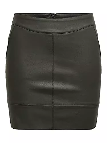 ONLY Röcke ONLY Female Rock in Lederoptik ONLBASE Rock in Lederoptik