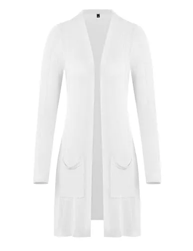 Totatuit Strickjacken Totatuit Damen Leichte Strickjacke Langarm Strickpullover Vintage Klassisch Cardigan Casual Einfarbig Strickmantel Freizeit Strickjacke Outerwear