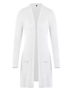 Totatuit Strickjacken Totatuit Damen Leichte Strickjacke Langarm Strickpullover Vintage Klassisch Cardigan Casual Einfarbig Strickmantel Freizeit Strickjacke Outerwear