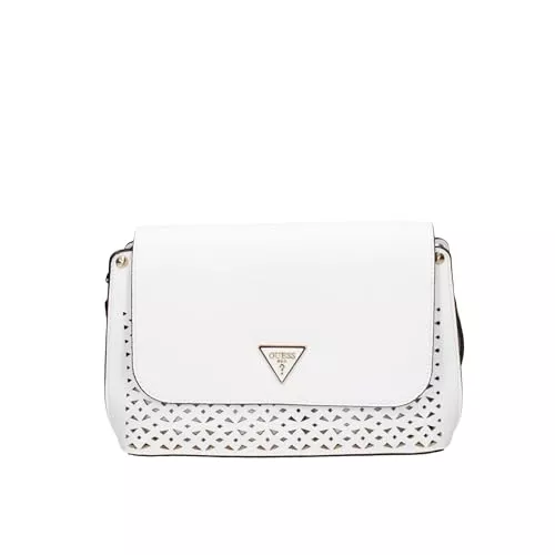 GUESS Taschen & Rucksäcke GUESS MERIDIAN FLAP CROSSBODY, weiß(white), Gr. -