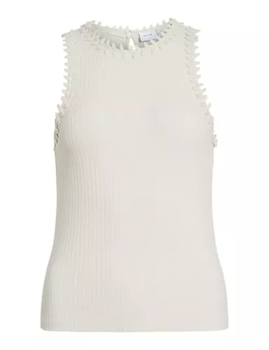 Vila Tops Vila Damen Vibabia Leaf O-Neck S/L Top