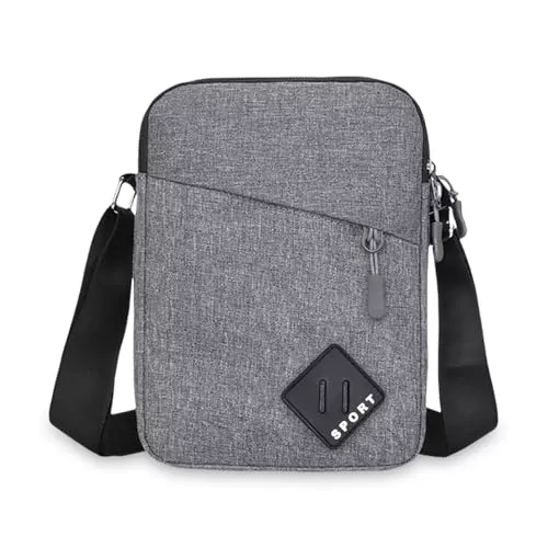 Aucuu Taschen & Rucksäcke Aucuu Umhängetasche Schultertasche Messenger Bag, Umhängetasche Klein Herren, Oxford Herren Tasche, Herrentasche Zum Umhängen, Handy Schultertasche, Crossbody Handytasche für Arbeit Reise Alltagsleben