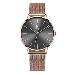 Pamura Uhren Pamura - Lyon - Damenuhr - Elegantes Design - Edles Ziffernblatt - Armband mit Schnallen-Verschluss