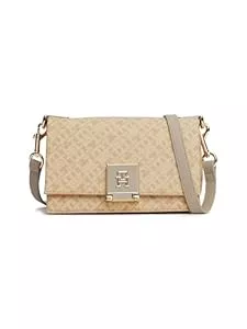 Tommy Hilfiger Taschen & Rucksäcke Tommy Hilfiger Damen Leather Bag with Crossbody Strap Umhängetasche