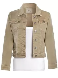 SS7 Jacken SS7 Damen Jeansjacke Dehnbar klassisch