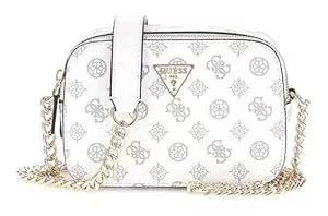 GUESS Taschen & Rucksäcke GUESS Noelle Crossbody Camera Bag White Logo