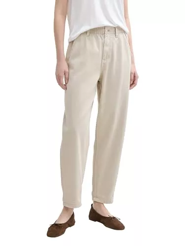 TOM TAILOR Denim Hosen TOM TAILOR Denim Damen Paperbag Barrel Jeans