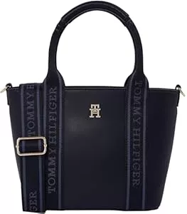 Tommy Hilfiger Taschen & Rucksäcke Tommy Hilfiger Damen Th Logotape Mini Tote Aw0aw17201 Tragetasche