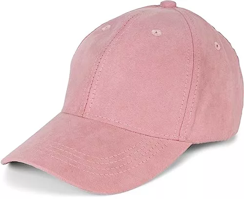 styleBREAKER Hüte & Mützen styleBREAKER Unisex 6-Panel Baseball Cap in Veloursleder Optik | Verstellbares Basecap in Wildleder Style für Damen und Herren | Soft Touch Schildkappe für Freizeit und Sport