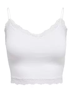 ONLY Tops ONLY Damen Onlvicky Lace Seamless Cropped Noos Top