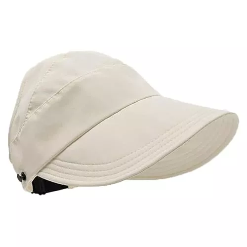 HORREX Hüte & Mützen HORREX Sommermütze Damen Summer Sonnenhut Damen Pferdeschwanz Baseballkappe Sonnenschutz Kopf Damen Sonnenhut Faltbarer Sommerhut Damen Atmungsaktiv Mütze Visor Cap Outdoor