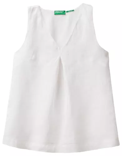 United Colors of Benetton Ärmellose Blusen United Colors of Benetton Damen Hemd