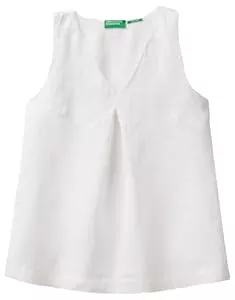 United Colors of Benetton Ärmellose Blusen United Colors of Benetton Damen Hemd