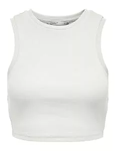 ONLY Tops ONLY Damen Tank Top ONLVILMA - Slim Fit XS S M L XL Schwarz Weiss Grün