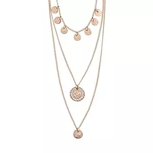 PILGRIM Schmuck PILGRIM ARDEN 3-in-1 Kristallhalskette vergoldet : Rosévergoldet oder Versilbert mit Kristall