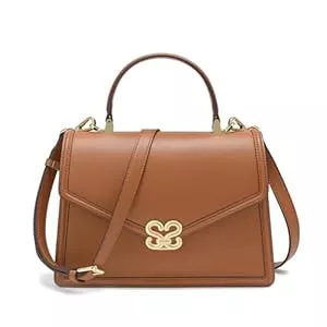 quipuda Taschen & Rucksäcke quipuda Handtasche Damen，Umhängetasche Damen, Leder Crossbody Bag Damen ，Kommt mit abnehmbarem Schultergurt