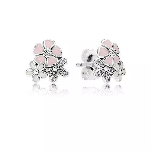 Stone Beads Schmuck Stonebeads Malerische Blüten Ohrstecker 925 Silber