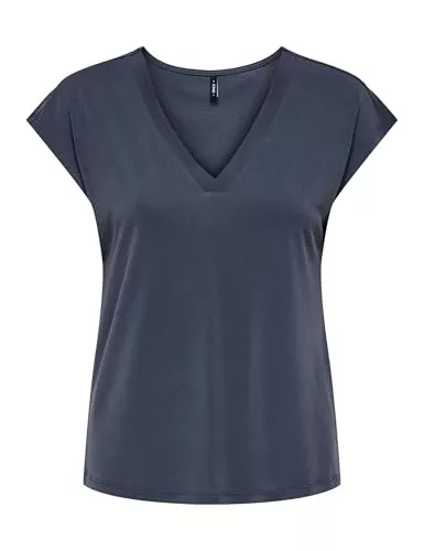 ONLY T-Shirts ONLY Damen Top ONLFREE Life - Regular Fit XS S M L XL XXL Schwarz Weiss Grün