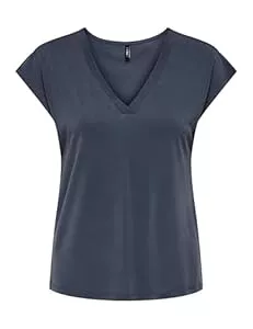 ONLY T-Shirts ONLY Damen Top ONLFREE Life - Regular Fit XS S M L XL XXL Schwarz Weiss Grün