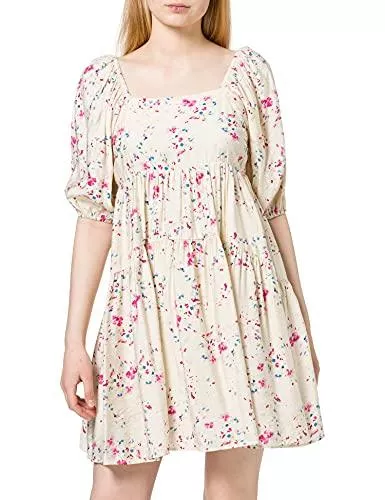 VERO MODA Freizeit VERO MODA Female Minikleid V-Ausschnitt