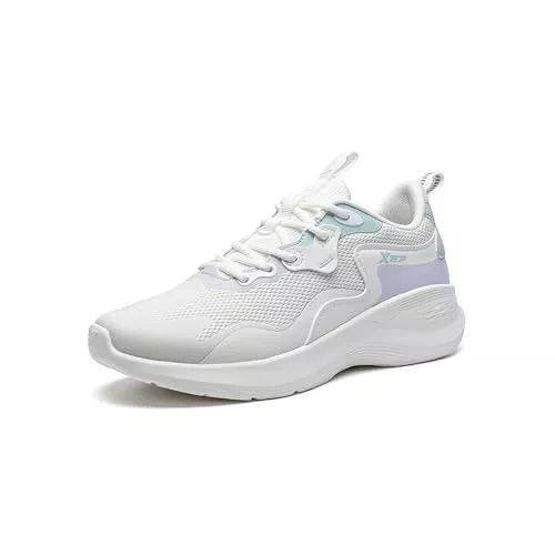 XTEP Sneaker & Sportschuhe XTEP Damen Laufschuhe,Atmungsaktive Lauf Freizeitschuhe mit Stoßdämpfung Leichte Sportschuhe für Frauen