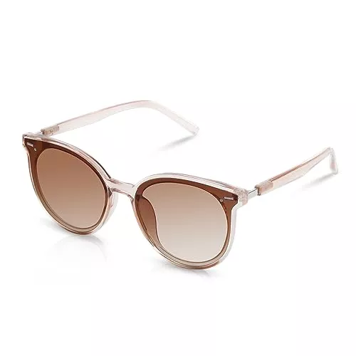 Sumato Sonnenbrillen & Zubehör Sumato Retro Runde Sonnenbrille für Damen, mit klassischem trendigem Rahmen, UV400 Schutzbrille
