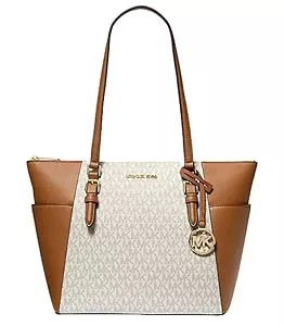 Michael Kors Taschen & Rucksäcke Michael Michael Kors Charlotte Große Tragetasche aus Saffiano-Leder mit Reißverschluss oben