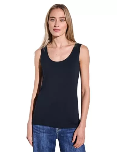 Street One Tops Street One Damen Basic Top in Unifarbe
