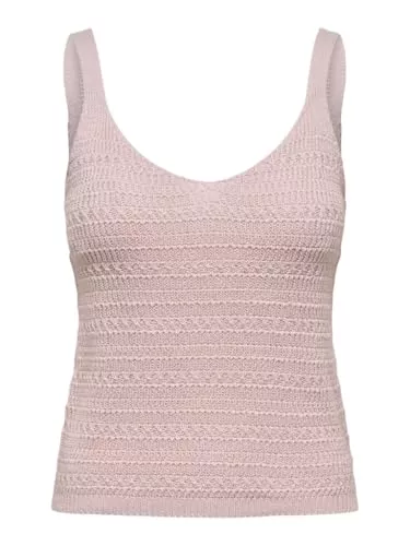 JACQUELINE de YONG Tops JACQUELINE de YONG Damen Stricktop JDYTROPICA S/L V-Neck TOP KNT