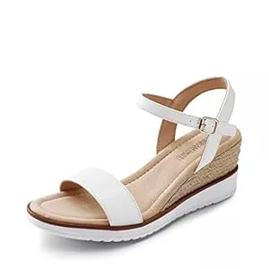 DREAM PAIRS Sandalen & Slides DREAM PAIRS Damen Keilsandalen Klassische Pumps Sandale mit Keilabsatz Sommer