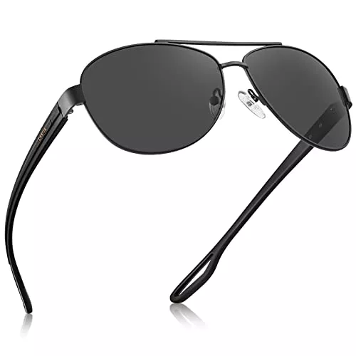 CARFIA Sonnenbrillen & Zubehör CARFIA Retro Polarisierte Damen Herren Sonnenbrille UV400 Schutz Outdoor Fahren Sport Brille