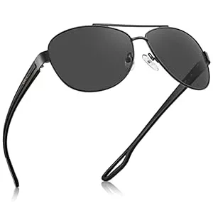 CARFIA Sonnenbrillen & Zubehör CARFIA Retro Polarisierte Damen Herren Sonnenbrille UV400 Schutz Outdoor Fahren Sport Brille