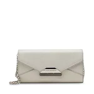Steve Madden Taschen & Rucksäcke Steve Madden Norma Geldbörse an Einer Schnur, Silber, Silber, Einheitsgröße