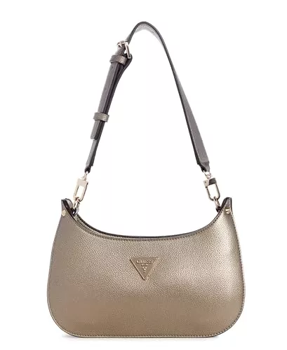 GUESS Taschen & Rucksäcke GUESS Damen Meridian Top Zip Shoulder Bag Umhängetasche, Mini-Reißverschluss Oben