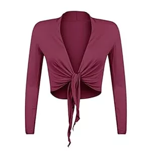 Glamexx24 Strickjacken Glamexx24 Damen Bolero Kurze Jacke Bolero Strickjacke Elegante Bolero Abendbolero Hochzeitsbolero Langarm Bolero