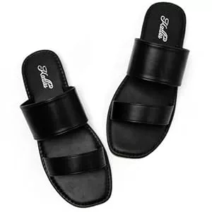 katliu Sandalen & Slides katliu Flache Damen Sandalen Offene Slidesandalen Slide Sandalen Sommersandaletten Sommers Tylisch und Leich 36-42