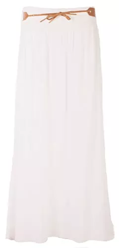 stylx Röcke stylx Damen Sommer Rock Größe 36/38 bis Größe 48/50 Langer Maxirock Strandrock UMG Sommerock lang Amber Boho Retro Maxirock