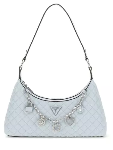 GUESS Taschen & Rucksäcke GUESS Damen Everlee Top Zip Shoulder Bag Umhängetasche