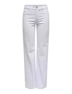 ONLY Jeans ONLY Female Straight-Fit Jeans ONLBLUSH Mittlere Taille Gerade geschnitten Jeans