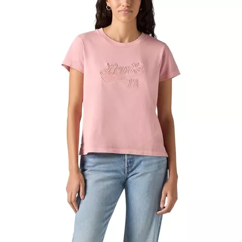 Levi's T-Shirts Levi's - Damen - Boxy T-Shirt mit Grafik