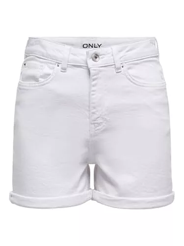 ONLY Shorts ONLY Female Jeans-Shorts ONLJOSEPHINE Hohe Taille Normal geschnitten Jeans-Shorts